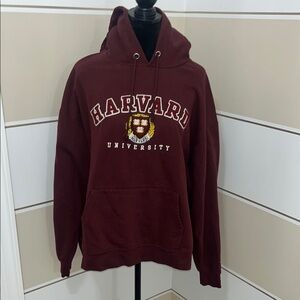 Champion Maroon Harvard University Hoodie